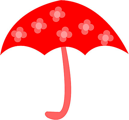 EPS 잡화 일러스트 사람없음 빨간우산 국내일러스트 우산 파일형식 벡터