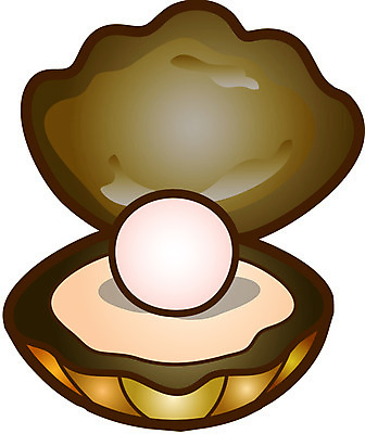 EPS 바다 일러스트 조개 연체동물 사람없음 보석 진주 진주조개 국내일러스트 어패류 무척추동물 광석 파일형식 벡터