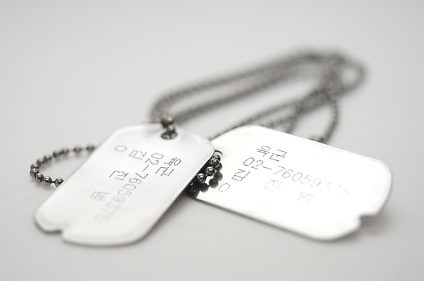 포토 JPG 잡화 목걸이 장신구 사람없음 보석 군용 신분 개목걸이 군번줄 신원 국내포토 군대 광석 애견용품 파일형식