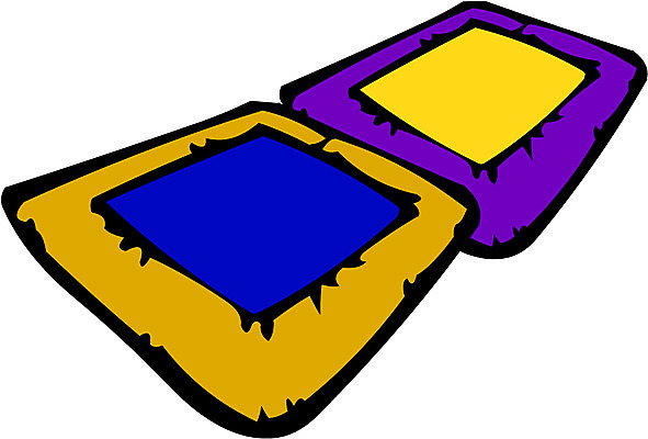 EPS 클립아트 생활용품 쿠션 일러스트 침구 방석 사람없음 좌욕 국내일러스트 오브젝트 파일형식 벡터