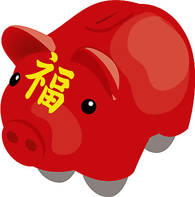 EPS 클립아트 명절 생활용품 일러스트 새해 한국 사람없음 설날 돼지저금통 저금통 돼지 복돼지 금융의날 국내일러스트 전통 기념일 아시아 포유류 저축 오브젝트 파일형식 벡터 법정기념일