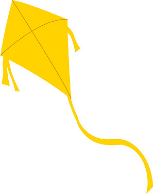 EPS 한국문화 한국전통 전통 명절 컬러 생활용품 일러스트 놀이 새해 사람없음 설날 노란색 놀이용품 전통놀이 연 연날리기 가오리연 국내일러스트 동양문화 기념일 한국 오브젝트 파일형식 벡터