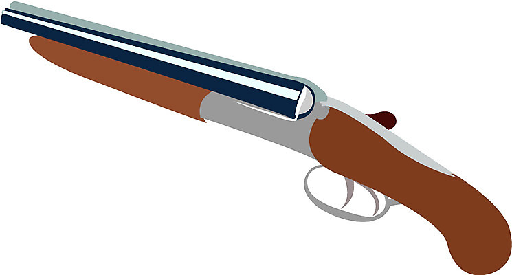 EPS 무기 일러스트 사람없음 총 장총 소총 샷건 국내일러스트 파일형식 벡터