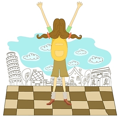 EPS 라이프스타일 여자 유럽 외국문화 해외여행 여행 일러스트 청소년 한명 사람 10대 만세 세계여행 배낭여행 여자만 여자한명만 십대만 십대여자만 십대여자한명만 국내일러스트 1 해외 나라 문화 모션 생활 세계 파일형식 벡터