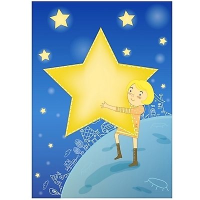 EPS 라이프스타일 여자 별 일러스트 상상 청소년 밤하늘 한명 사람 야외 10대 여자만 여자한명만 십대만 십대여자만 십대여자한명만 국내일러스트 자연요소 1 하늘 생활 야간 파일형식 벡터