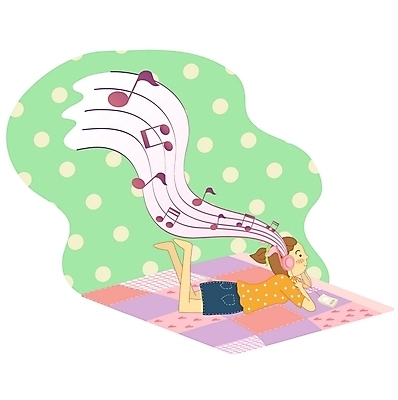 EPS 라이프스타일 여자 여유 음악 일러스트 청소년 휴식 실내 한명 사람 취미 라이프 10대 음악감상 여자만 여자한명만 십대만 십대여자만 십대여자한명만 국내일러스트 1 감정 컨셉 문화예술 내부 생활 감상 파일형식 벡터