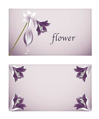 식물 템플릿 배너템플릿 꽃 명함 명함템플릿 미니배너 보라색 비비추 이미지템플릿 배너 컬러 미니