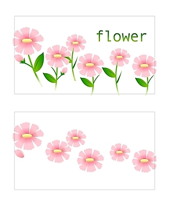 식물 템플릿 배너템플릿 꽃 분홍색 명함 명함템플릿 미니배너 이미지템플릿 배너 컬러 미니