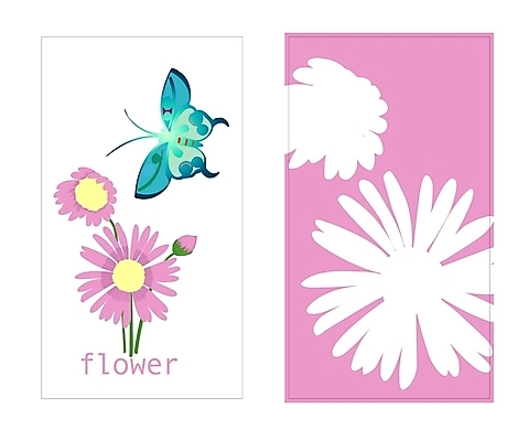 식물 템플릿 배너템플릿 꽃 나비 여름꽃 자연 명함 명함템플릿 미니배너 데이지 이미지템플릿 배너 곤충 생태계 미니 여름_계절