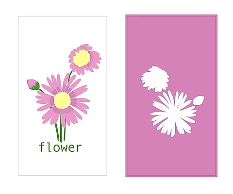 식물 템플릿 배너템플릿 꽃 여름꽃 자연 명함 명함템플릿 미니배너 데이지 이미지템플릿 배너 생태계 미니 여름_계절