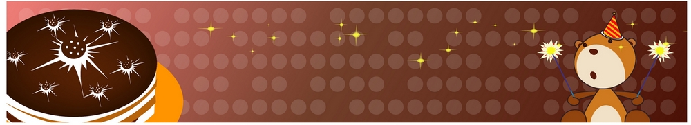 템플릿 배너템플릿 가로배너 음식 디저트 폭죽 케이크 곰인형 현수막 배너 인형 가로