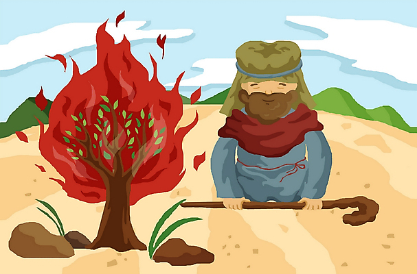 주간 PSD 나무 남자 기독교 종교 일러스트 지팡이 불 한명 사람 상반신 20대 성인 야외 관목 성경이야기 모세 남자만 남자한명만 성인남자만 청년만 청년남자만 청년남자한명만 성인한명만 성인남자한명만 성인만 국내일러스트 자연요소 식물 1 이야기 청년 파일형식