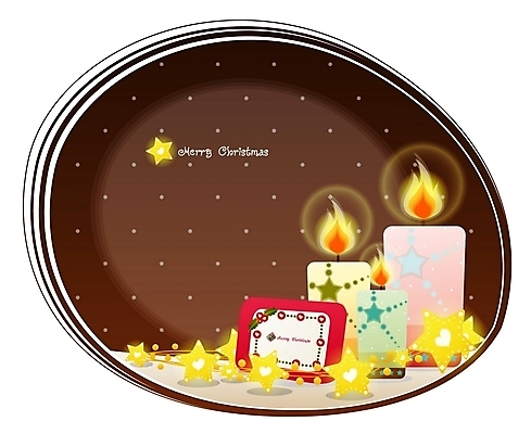 EPS 계절 기념일 별 종교 크리스마스장식 크리스마스 겨울 일러스트 초 촛불 크리스마스카드 사람없음 장식 오브젝트 국내일러스트 자연요소 카드_감사 이벤트 파일형식 벡터