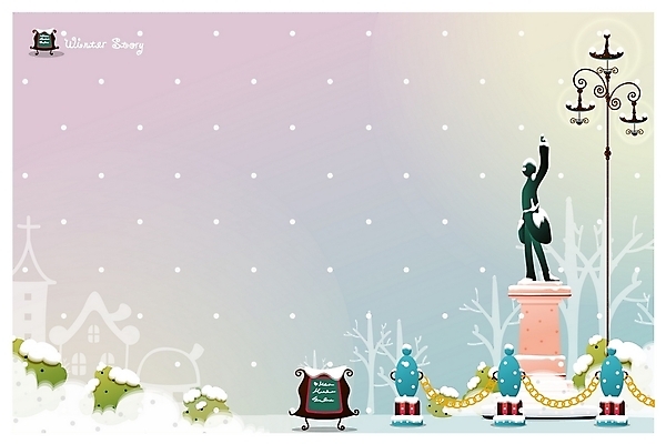 EPS 사계절 계절 공원 공공시설 백그라운드 겨울 가로등 일러스트 자연 풍경 사람없음 야외 동상 조각상 정원 눈 도시 겨울배경 국내일러스트 자연요소 날씨 조형물 시설 생태계 기념물 파일형식 벡터