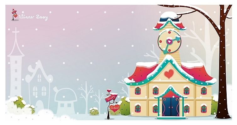 EPS 나무 시설물 사계절 계절 현대건축 건축 시계 백그라운드 겨울 일러스트 학교 자연 풍경 사람없음 야외 건물 눈 겨울배경 국내일러스트 자연요소 식물 건축물 교육 날씨 생태계 파일형식 벡터