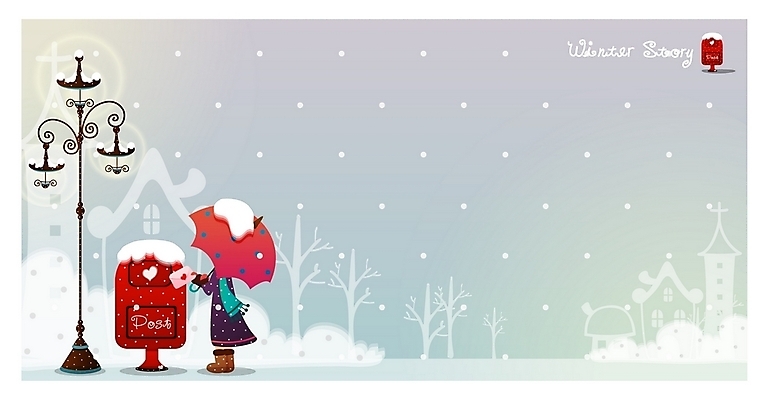 EPS 사계절 계절 여자 겨울 가로등 일러스트 우산 자연 하늘 한명 사람 풍경 20대 성인 야외 우체통 눈 러브레터 편지 여자만 여자한명만 성인여자만 청년만 청년여자만 성인한명만 청년여자한명만 성인여자한명만 성인만 국내일러스트 자연요소 1 공공시설 날씨 청년 생태계 파일형식 벡터