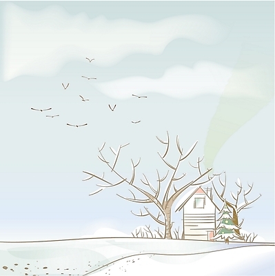 EPS 나무 구름 시설물 사계절 계절 현대건축 건축 백그라운드 겨울 일러스트 자연 조류 하늘 주택 풍경 사람없음 야외 연기 언덕 겨울배경 국내일러스트 자연요소 식물 동물 건축물 건물 생태계 파일형식 벡터