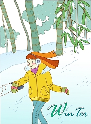 EPS 주간 나무 커플 사계절 계절 여자 장갑 겨울 일러스트 청소년 자연 한명 사람 야외 10대 로맨틱 눈 귀마개 여자만 여자한명만 십대만 십대여자만 십대여자한명만 국내일러스트 자연요소 식물 1 잡화 컨셉 관계 날씨 생태계 파일형식 벡터