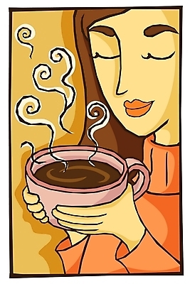 EPS 여자 커피 음료 음식 일러스트 한명 사람 20대 성인 신체부위 차 커피잔 카페인 여자만 여자한명만 성인여자만 청년만 청년여자만 성인한명만 청년여자한명만 성인여자한명만 성인만 국내일러스트 1 잔 청년 파일형식 벡터