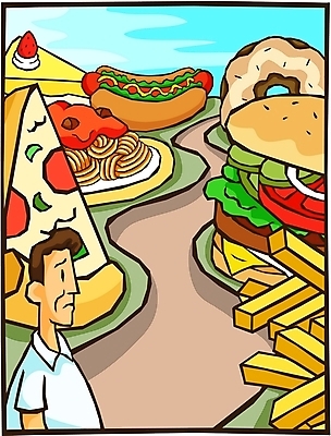 남자 음식 일러스트 하늘 피자 패스트푸드 파스타 스파게티 사람 케이크 감자튀김 햄버거 도넛 고민 핫도그 고열량 남자만 국내일러스트 감정 디저트 감자 서양음식 튀김 인스턴트