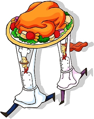 EPS 직업 여자 남자 음식 일러스트 사람 두명 주방장 요리사 치킨 웨이터 배송 서빙 치킨요리 음식배달 국내일러스트 닭고기요리 파일형식 벡터