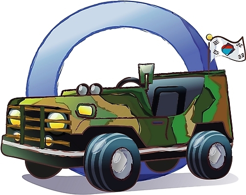 EPS 육상교통 교통수단 일러스트 자동차 사람없음 지프 군용차 군장비 국내일러스트 교통 승용차 장비 전투차량 파일형식 벡터