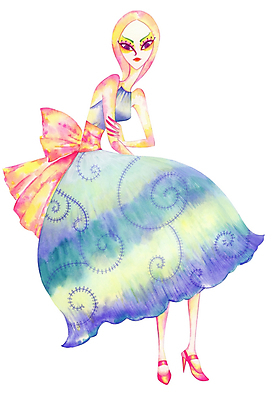 전신 PSD 모델 드레스 여자 패션 포즈 일러스트 한명 사람 20대 성인 뷰티 복고 여자만 여자한명만 성인여자만 청년만 청년여자만 성인한명만 청년여자한명만 성인여자한명만 성인만 국내일러스트 1 옷 청년 파일형식