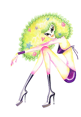 전신 PSD 모델 여자 패션 포즈 일러스트 한명 사람 20대 성인 뷰티 복고 여자만 여자한명만 성인여자만 청년만 청년여자만 성인한명만 청년여자한명만 성인여자한명만 성인만 국내일러스트 1 청년 파일형식