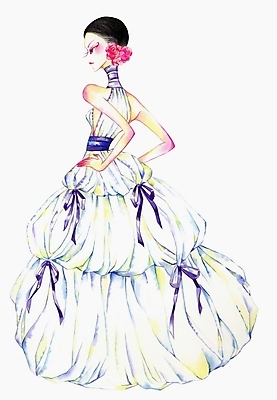 전신 PSD 모델 드레스 여자 패션 포즈 일러스트 한명 사람 20대 성인 뷰티 복고 여자만 여자한명만 성인여자만 청년만 청년여자만 성인한명만 청년여자한명만 성인여자한명만 성인만 국내일러스트 1 옷 청년 파일형식