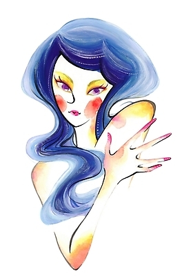 PSD 모델 여자 패션 얼굴 포즈 일러스트 한명 사람 상반신 20대 성인 뷰티 복고 여자만 여자한명만 성인여자만 청년만 청년여자만 성인한명만 청년여자한명만 성인여자한명만 성인만 국내일러스트 1 청년 신체부위 파일형식