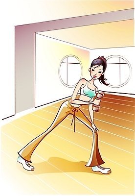 EPS 우먼라이프 라이프스타일 웰빙 여자 다이어트 일러스트 실내 건강 한명 사람 20대 성인 운동복 운동 헬스 아령 여자만 여자한명만 성인여자만 청년만 청년여자만 성인한명만 청년여자한명만 성인여자한명만 성인만 국내일러스트 1 옷 청년 내부 생활 파일형식 벡터