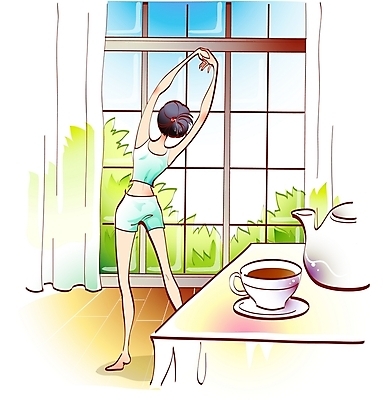 EPS 주간 우먼라이프 라이프스타일 웰빙 여자 커피 다이어트 일러스트 창문 식탁 탁자 주전자 아침 실내 건강 한명 사람 20대 성인 운동 스트레칭 찻잔 창가 생활체조 체조 여자만 여자한명만 성인여자만 청년만 청년여자만 성인한명만 청년여자한명만 성인여자한명만 성인만 국내일러스트 자연요소 1 음료 가구 주방용품 잔 청년 내부 생활 파일형식 벡터