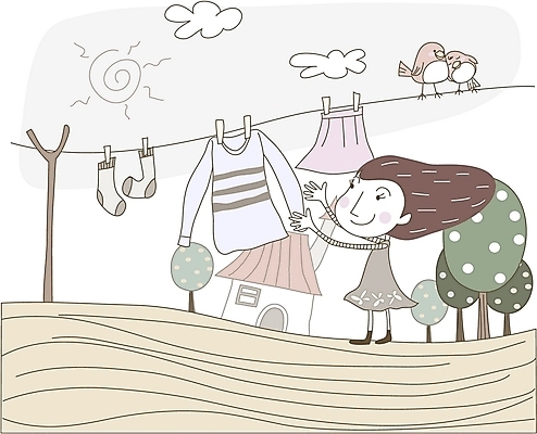 EPS 주간 나무 구름 우먼라이프 라이프스타일 여자 가사 일러스트 상상 하늘 휴식 주택 한명 사람 20대 성인 취미 야외 라이프 태양 빨래 빨랫줄 참새 빨래집게 빨래널기 여자만 여자한명만 성인여자만 청년만 청년여자만 성인한명만 청년여자한명만 성인여자한명만 성인만 국내일러스트 자연요소 식물 1 줄 컨셉 조류 집게 청년 건물 생활 파일형식 벡터