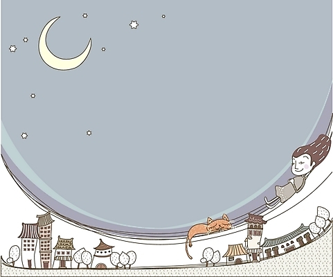 EPS 우먼라이프 여자 별 일러스트 상상 휴식 주택 한명 사람 20대 성인 취미 건물 라이프 고양이 달 잠 수면 야간 여자만 여자한명만 성인여자만 청년만 청년여자만 성인한명만 청년여자한명만 성인여자한명만 성인만 국내일러스트 자연요소 1 라이프스타일 건축물 컨셉 포유류 청년 생활 물 반려동물 파일형식 벡터