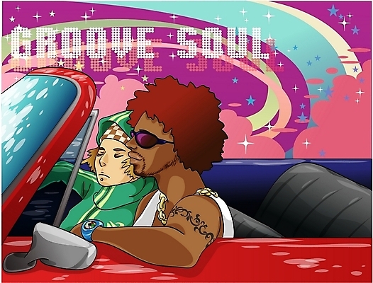 EPS 패션 남자 문화 여유 일러스트 자동차 힙합 사람 두명 청춘 드라이브 즐거움 스포츠카 남자만 국내일러스트 감정 음악 육상교통 컨셉 운전 파일형식 벡터