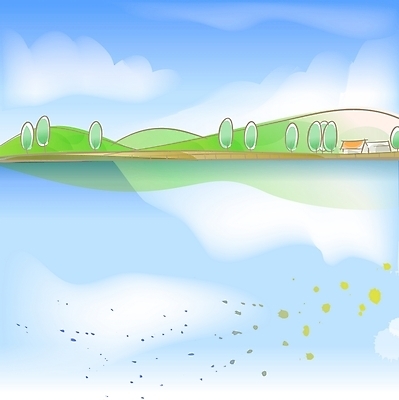 EPS 주간 나무 구름 사계절 계절 호수 백그라운드 일러스트 자연 하늘 바람 나뭇잎 산 주택 풍경 사람없음 야외 초록색 강 봄 상큼 봄배경 국내일러스트 자연요소 식물 컬러 잎 날씨 건물 생태계 파일형식 벡터