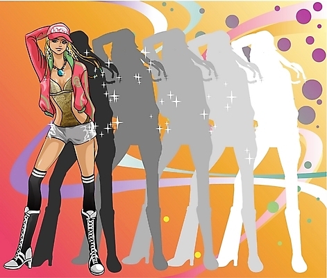 EPS 직업 여자 패션 실루엣 문화 일러스트 힙합 그림자 한명 사람 20대 성인 청춘 댄서 춤 화려 즐거움 여자만 여자한명만 성인여자만 청년만 청년여자만 성인한명만 청년여자한명만 성인여자한명만 성인만 국내일러스트 1 감정 음악 컨셉 문화예술 촬영기법 청년 파일형식 벡터