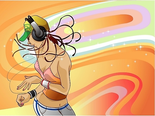 EPS 직업 여자 패션 문화 음악 일러스트 힙합 한명 사람 20대 성인 청춘 헤드폰 헤드셋 댄서 춤 흥분 열정 여자만 여자한명만 성인여자만 청년만 청년여자만 성인한명만 청년여자한명만 성인여자한명만 성인만 국내일러스트 1 감정 음향기기 컨셉 문화예술 청년 파일형식 벡터