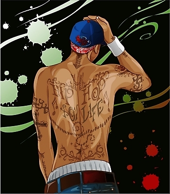 EPS 패션 남자 문화 일러스트 힙합 한명 사람 20대 성인 청춘 문신 남자만 남자한명만 성인남자만 청년만 청년남자만 청년남자한명만 성인한명만 성인남자한명만 성인만 국내일러스트 1 음악 컨셉 청년 파일형식 벡터