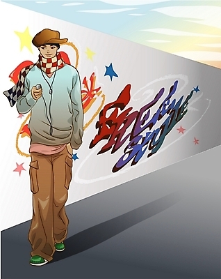 EPS 패션 남자 문화 여유 이어폰 일러스트 힙합 한명 사람 20대 성인 야외 청춘 산책 낙서 그래피티 MP3 남자만 남자한명만 성인남자만 청년만 청년남자만 청년남자한명만 성인한명만 성인남자한명만 성인만 국내일러스트 1 감정 음악 음향기기 컨셉 휴식 청년 전자제품 그림 파일형식 벡터