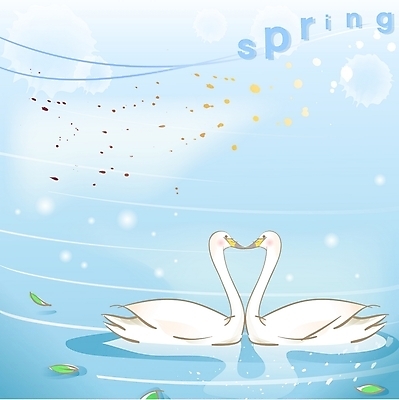 EPS 주간 동물 척추동물 커플 사계절 계절 호수 한쌍 백그라운드 잎 두마리 일러스트 자연 조류 바람 나뭇잎 사랑 풍경 사람없음 야외 강 평화 봄 백조 봄배경 국내일러스트 자연요소 식물 감정 컨셉 2 관계 날씨 생태계 파일형식 벡터