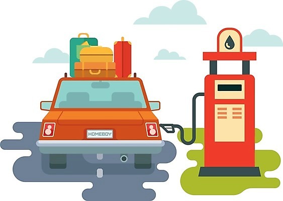 EPS 해외이미지 구름 디자인 도로 여행 컨셉 가방 일러스트 창문 교통시설 자동차 하늘 추상 사람없음 야외 빨간색 초록색 갈색 여행가방 짐 기둥 도시 바퀴 플랫 떨어짐 기름 휘발유 석유 아스팔트 오브젝트 서비스 사인 연료 가스 호스 범퍼 해외202004 해외일러스트 자연요소 잡화 건축 길 음식 육상교통 컬러 교통 무늬 시설 파일형식 벡터