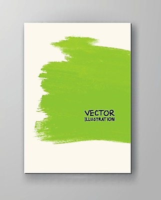EPS 해외이미지 템플릿 디자인 배너 포스터 종이 백그라운드 일러스트 벽지 수채화 미술 사람없음 그래픽 장식 초록색 페인트 얼룩 그림 캔버스 페이지 엘리먼트 해외202004 해외일러스트 컬러 문화예술 파일형식 벡터