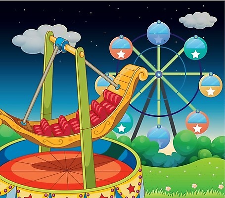 EPS 해외이미지 식물 구름 공원 별 잎 일러스트 자동차 하늘 그래픽 초록색 파란색 컬러풀 금속 활발 흰색 바 바퀴 원형 잡초 야간 저녁 언덕 그네 그림 회전 도르래 여의주 철강 해외202004 해외일러스트 자연요소 도형 공공시설 육상교통 컬러 컨셉 재질 파일형식 벡터