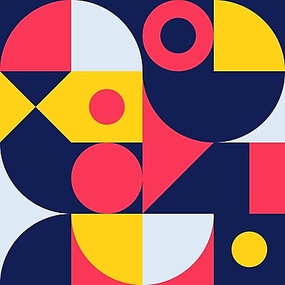 EPS 해외이미지 모양 템플릿 디자인 포스터 백그라운드 컨셉 패턴 일러스트 추상 미술 사람없음 그래픽 장식 컬러풀 원형 플랫 심플 기하학 구성 스타일 미니멀리스트 미니멀 해외202004 해외일러스트 도형 컬러 무늬 문화예술 파일형식 벡터