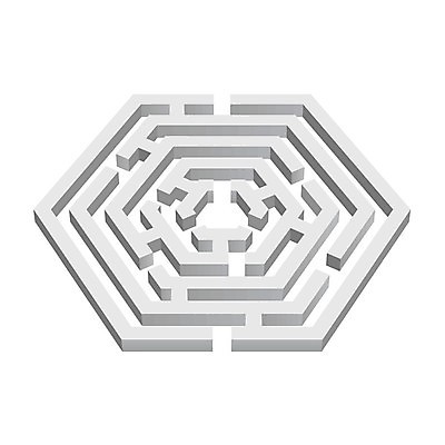 EPS 해외이미지 모양 디자인 컨셉 패턴 일러스트 추상 출입구 3D 도전 흰색 퍼즐 수수께끼 선택 계획 신비 비밀 질문 탈출 입장 심볼 사인 검색 모자이크 육각형 문제 미로 기하학 올가미 해결 그리스인 고립 골 루트 방법 복잡 어려움 해외202004 해외일러스트 도형 서양인 컬러 무늬 디지털합성 파일형식 벡터 외국인 인종 사람