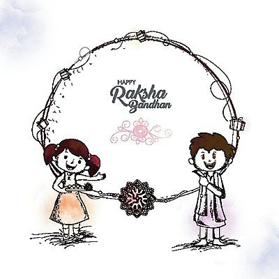 EPS 해외이미지 캐릭터 전통 배너 포스터 종교 문화 어린이 백그라운드 일러스트 관계 휴가 프레임 이벤트 소년 축제 축하 실 낙서 만화 인도인 라인아트 기회 손그림 언니 남동생 힌두교 유대감 해외202004 해외일러스트 일러캐릭터 외국인 남자 선 컨셉 가족 사람 동양인 자매 동생 파일형식 벡터