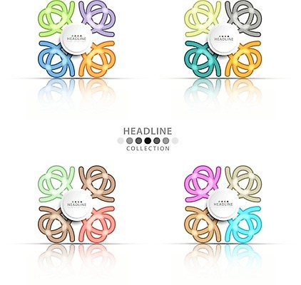 EPS 해외이미지 모양 템플릿 디자인 배너 리플렛 백그라운드 컨셉 패턴 일러스트 추상 프레임 종류 사람없음 그래픽 장식 세트 컬러풀 라벨 플랫 레이아웃 엘리먼트 스타일 해외202004 해외일러스트 컬러 무늬 파일형식 벡터