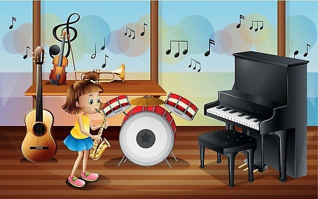 EPS 해외이미지 여자 어린이 줄 음악 벽 일러스트 탁자 열쇠 타악기 바닥 뿔 사람 그래픽 10대 갈색 소리 음악가 장비 기타 도구 키보드 막대기 불기 만화 그림 드럼 트럼펫 드러머 뮤지컬 타격 해외202004 해외일러스트 직업 악기 컬러 가구 모션 청소년 현악기 문화예술 금관악기 파일형식 벡터