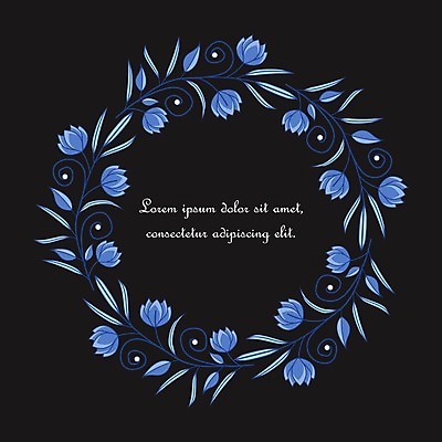 EPS 해외이미지 꽃잎 꽃 백그라운드 잎 일러스트 프레임 사람없음 낭만 꽃프레임 프레임일러스트 국경 해외202004 해외일러스트 식물 컨셉 파일형식 벡터